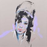 Annabel Thornton S.W.A., 20th/21st century Portrait of Amy Winehouse