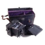Ross plate camera with case