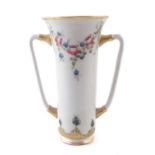 Macintyre Moorcroft twin handled vase,