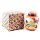 Wedgwood Clarice Cliff Ginger jar and cover,