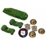 Collection of lapel and pin badges