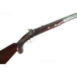 Harrison of Norwich 4 bore percussion wildfowling gun