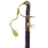 Modern replica of an 1803 pattern Infantry officers sword and scabbard