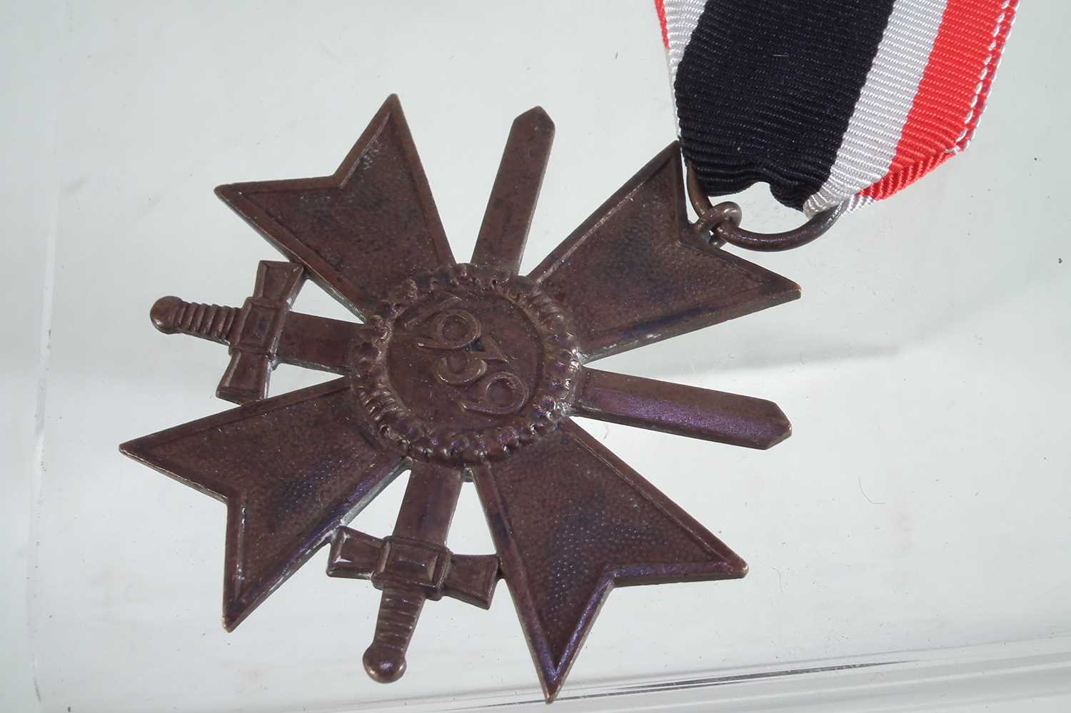 Three German Third Reich badges and a medal - Image 8 of 9