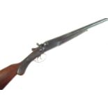 G & W Lea Nantwich 12 bore hammer gun