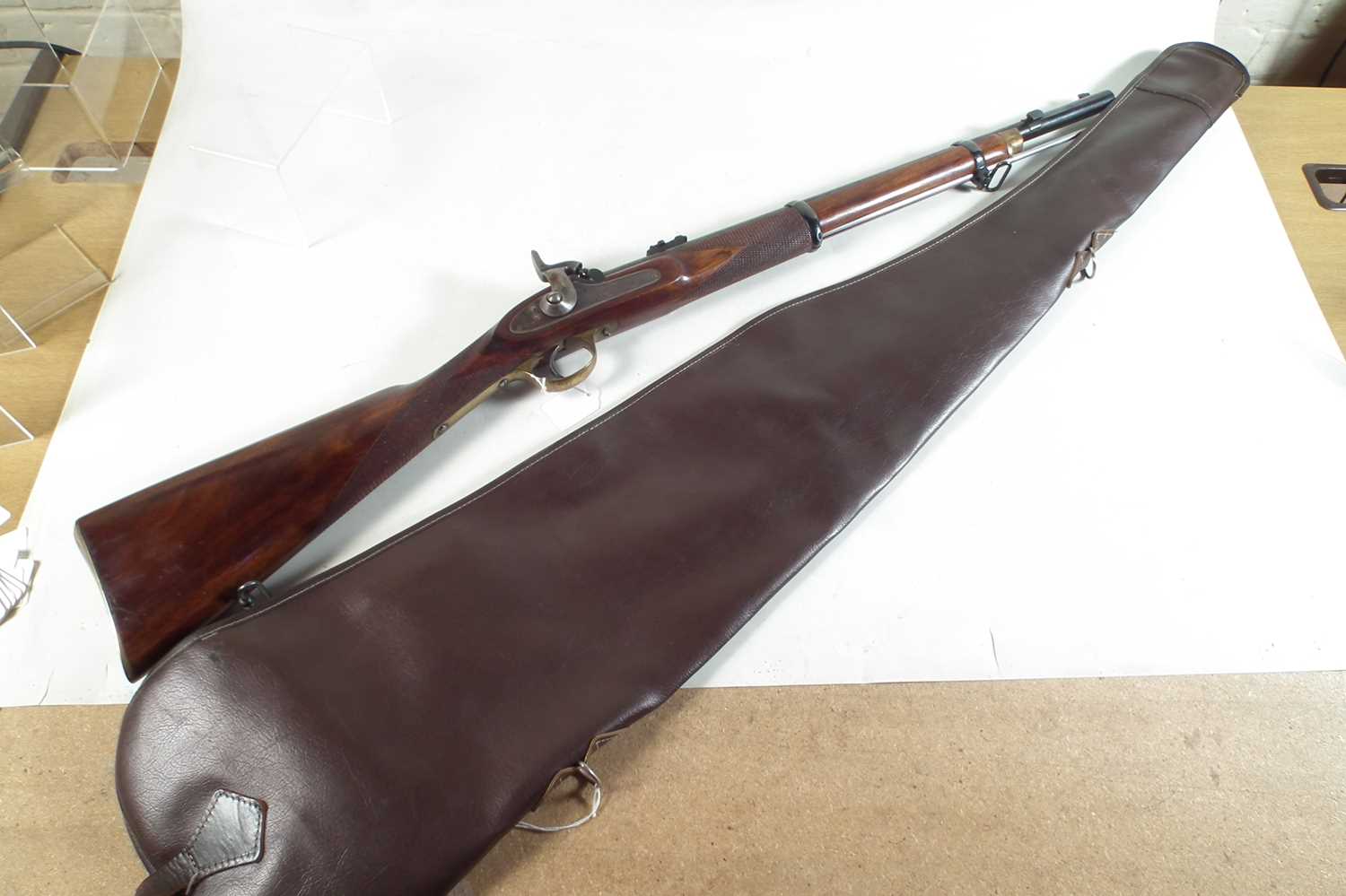 Parker Hale .577 two band Volunteer carbine, - Image 9 of 9