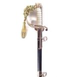 Modern replica of a British Naval Officers Dress Sword