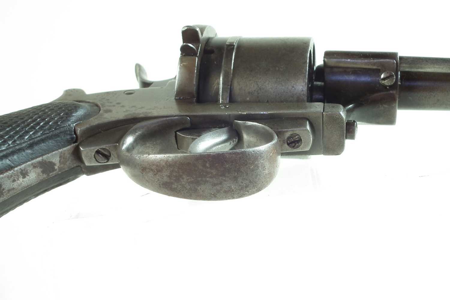 Belgian pinfire revolver, - Image 4 of 6