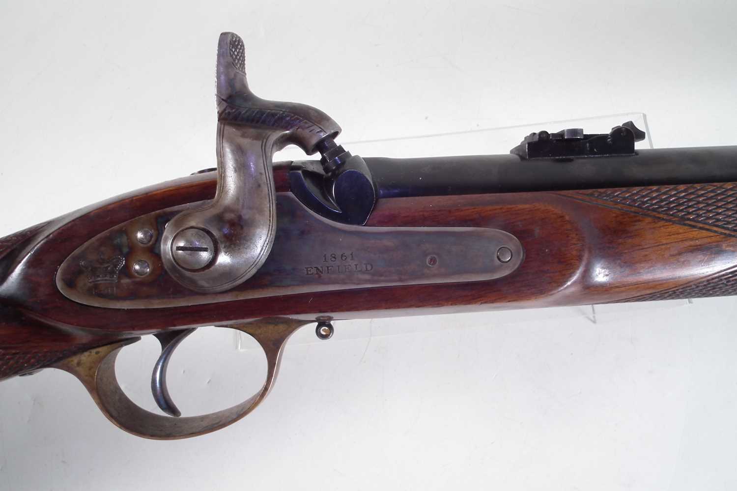 Parker Hale .577 two band Volunteer carbine, - Image 3 of 9