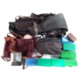 Collection of shooting accessories,