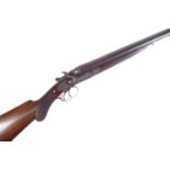 Midland gun company 12 bore side by side hammer gun serial number 15504