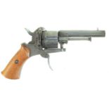 Belgian pinfire revolver