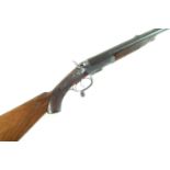 Cogswell and Harrison double rifle converted to 28 bore shotgun