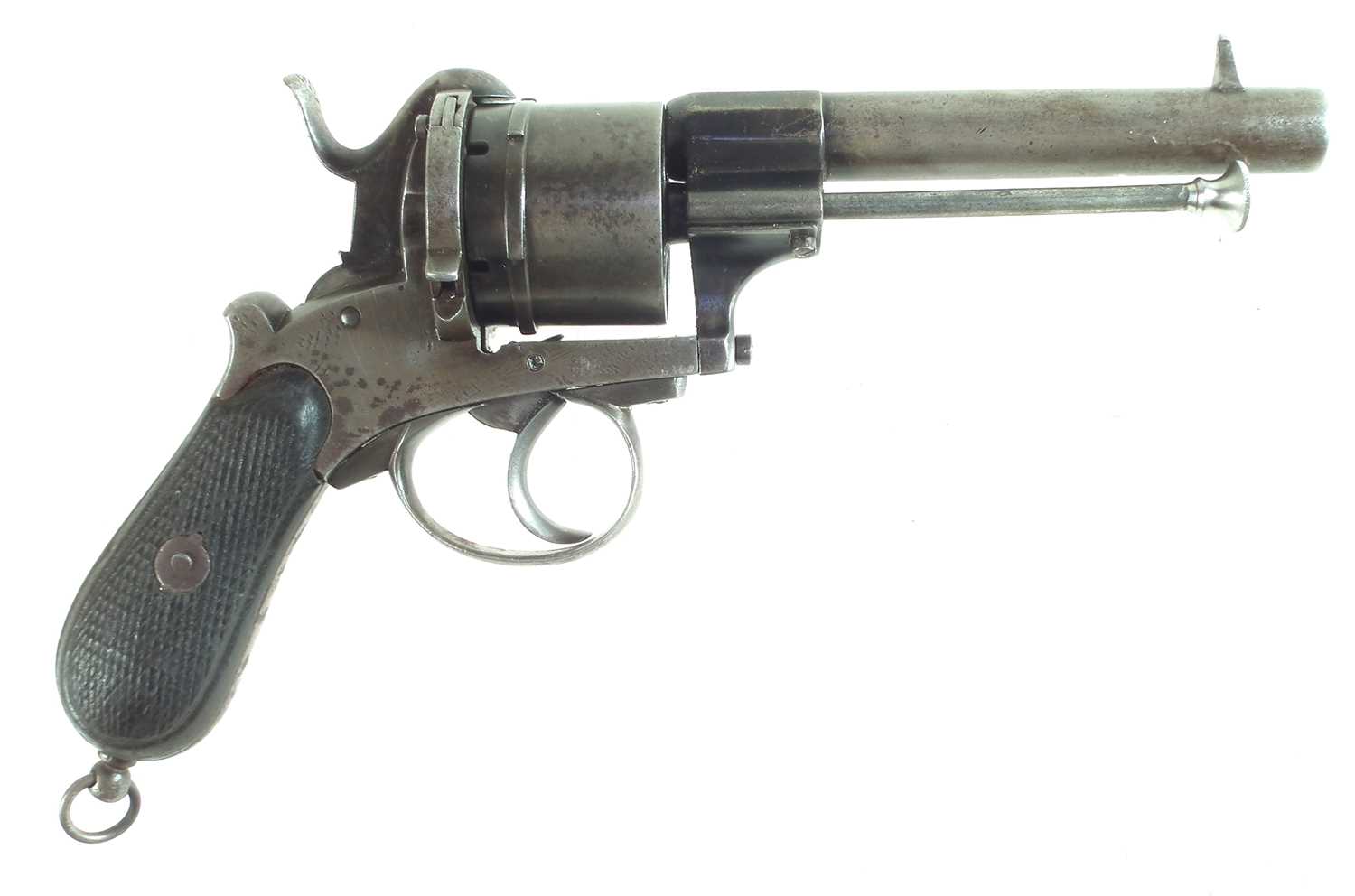 Belgian pinfire revolver,