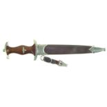 German Third Reich SA dagger and scabbard,