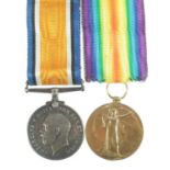 WWI British War Medal 1914-1918, and Victory Medal