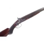 George and John Deane percussion double 8 bore shotgun