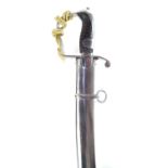 Modern replica of a 1796 pattern light cavalry sabre and scabbard