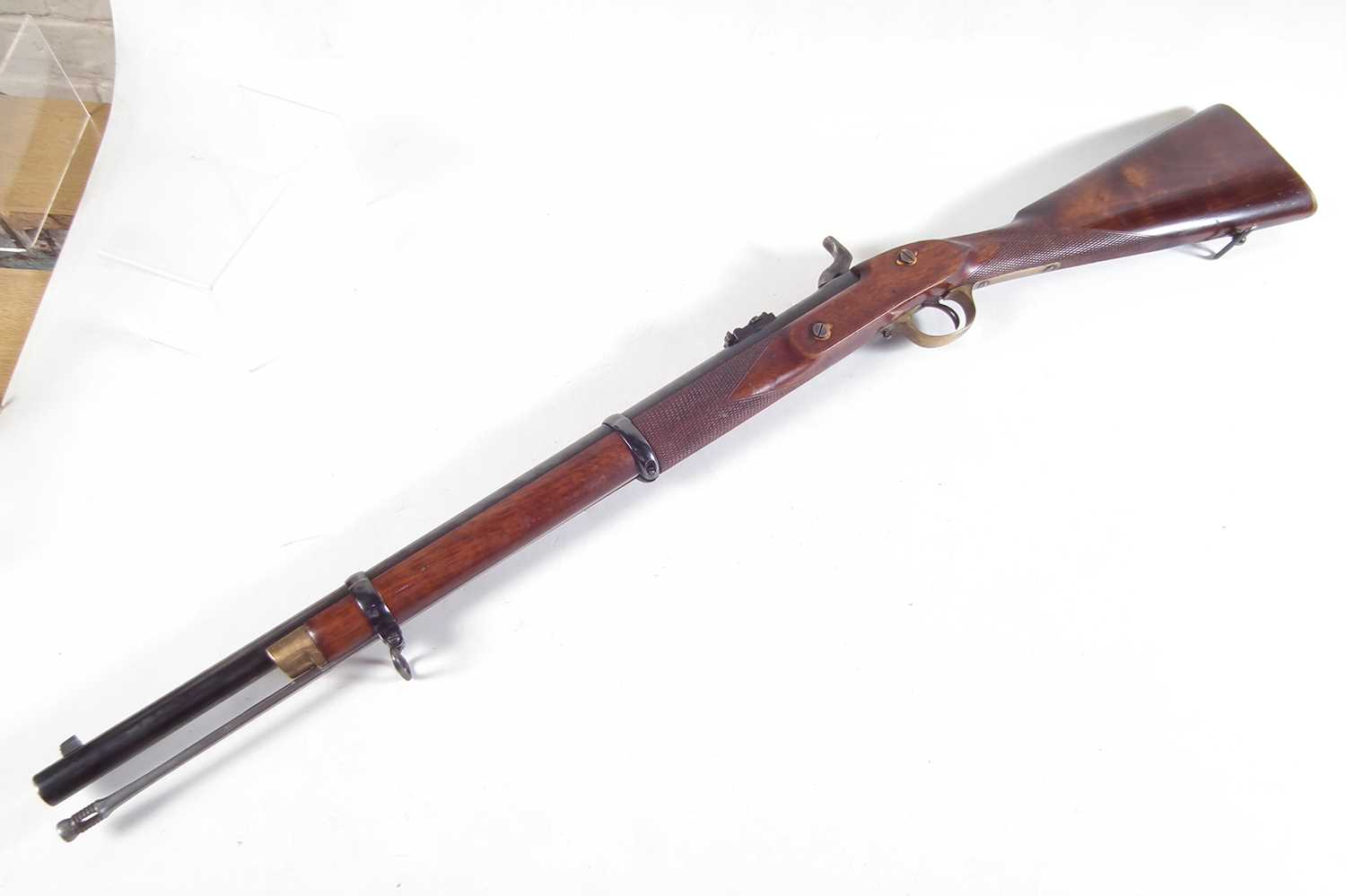 Parker Hale .577 two band Volunteer carbine, - Image 8 of 9