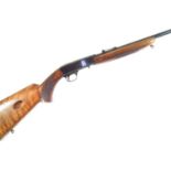 FN Browning .22 semi automatic rifle and moderator