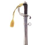 Modern replica of an 1821 pattern cavalry sabre and scabbard