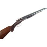 12 bore double hammer gun by Husquarna serial number 79231