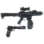 Airsoft PDW and Pistol rig