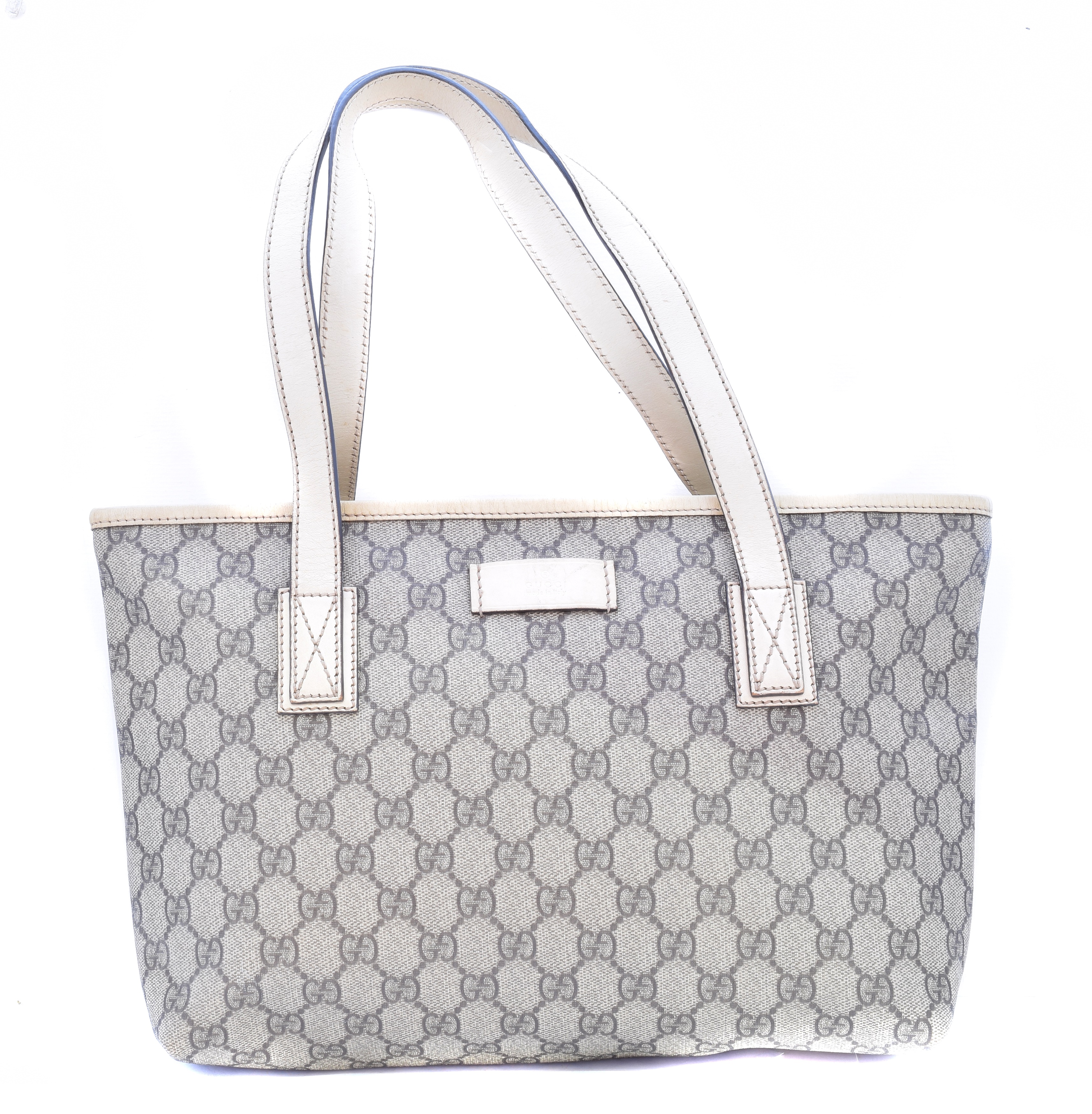 A Gucci Monogram Tote Shoulder Bag,