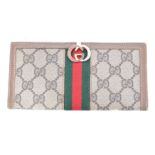 A Gucci Web Line Wallet,