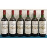 6 Bottles Chateau de Clairefont Margaux 1985