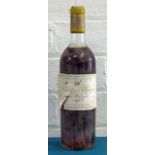 1 Bottle Chateau d’Yquem Premier Grand Cru Classe Sauternes 1963