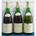 3 Bottles Mixed Lot Meursault Premier Cru ‘La Goutte d’Or’ Ropiteau