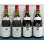 4 Bottles Mixed Lot Beaune Premier Cru Chanson