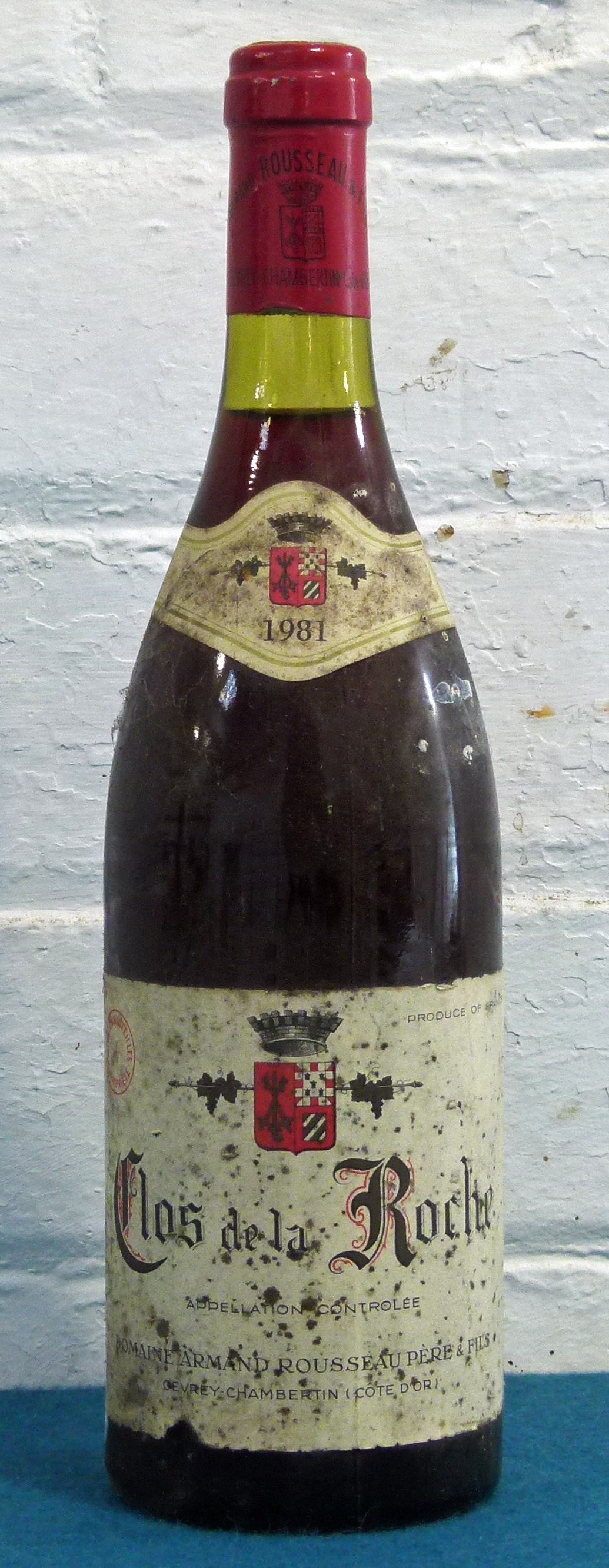 1 Bottle Clos de la Roche Grand Cru Domaine Armand Rousseau