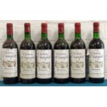 6 Bottles Mixed Lot Chateau de Clairefont Margaux