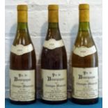3 Bottles Chassagne-Montrachet Premier Cru ‘Les Caillerets’