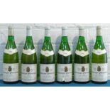 6 Bottles Chassagne-Montrachet Premier Cru ‘Les Caillerets’ Domaine Paul Pilot 1986