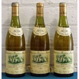 3 Bottles Beaune Blanc Clos St Landry Premier Cru 1986