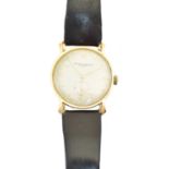 An 18ct gold Baume & Mercier Geneve wristwatch,