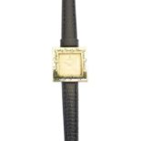 An 18ct gold Corum watch,