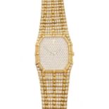 An 18ct gold diamond Audemars Piguet wristwatch,