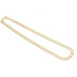 A 9ct gold chain necklace,