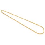 A 9ct gold chain necklace,