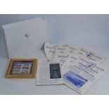 Tottenham Hotspur, A quantity of ephemera relating to the club to include commemorative stamps, a