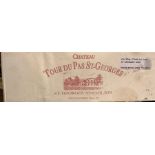 A case of 12 bottles of Chateau Tour Du Pas St Georges 2000