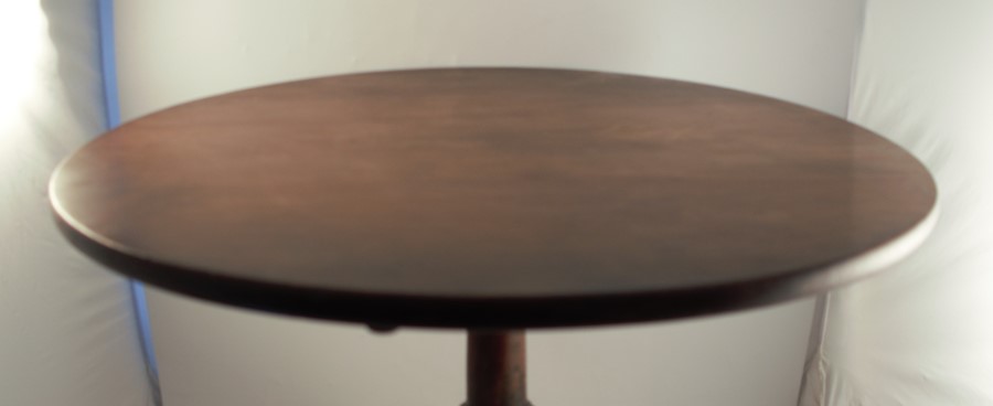 A late Georgian mahogany occasional table, with circular top, raised on a turned wrythen moulded - Image 3 of 5