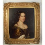 A 19th century English School, oil on canvas, portrait of a woman, 28.5ins x 23.5ins