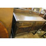 A SIDEBOARD, WIDTH 48IS X DEPTH 17.5INS X HEIGHT 38INS