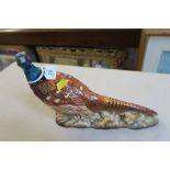 A BESWICK MODEL OF A PHEASANT, HEIGHT 8INS