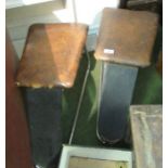 Two foot rest stools